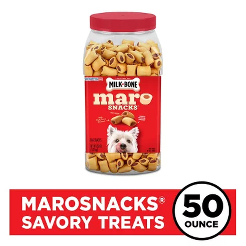 Milk-Bone Marosnacks Dog Treats, 50 Oz.