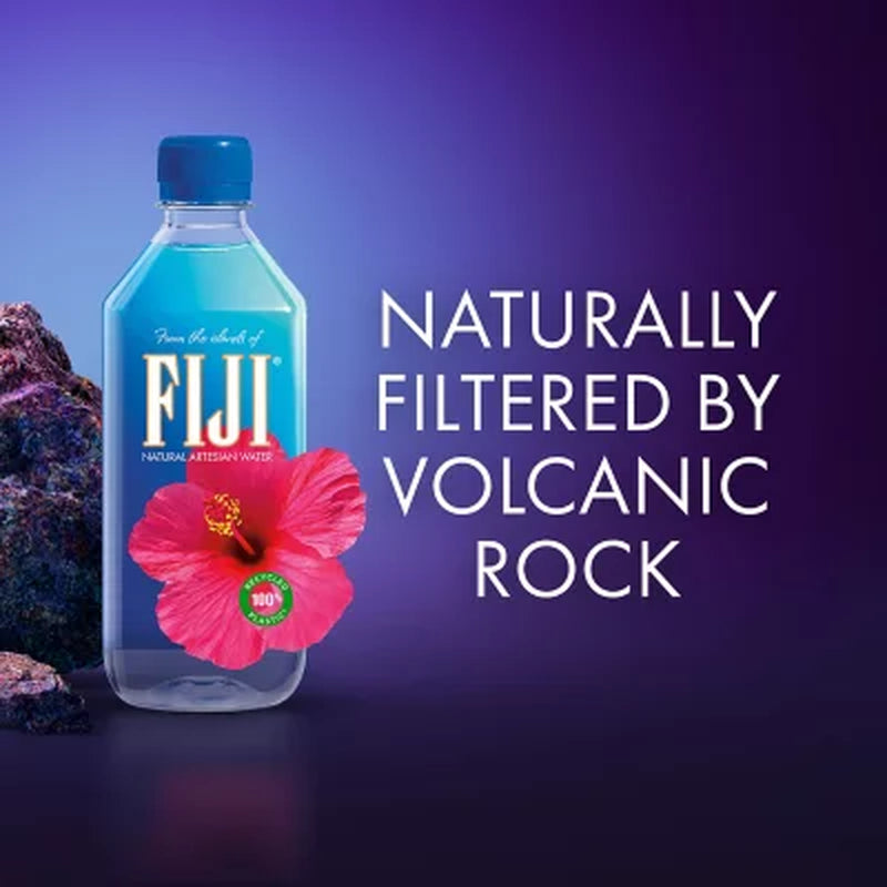 FIJI Natural Artesian Water, 16.9 Fl. Oz., 24 Pk.