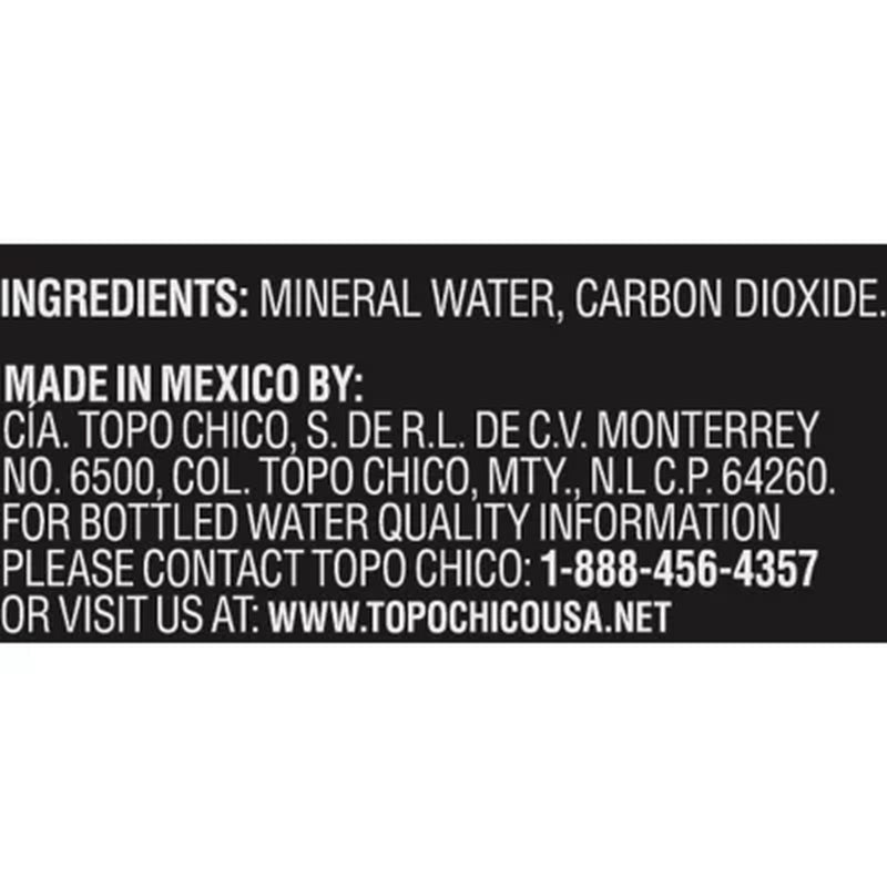 Topo Chico Sparkling Mineral Water 20 Oz., 24 Pk.