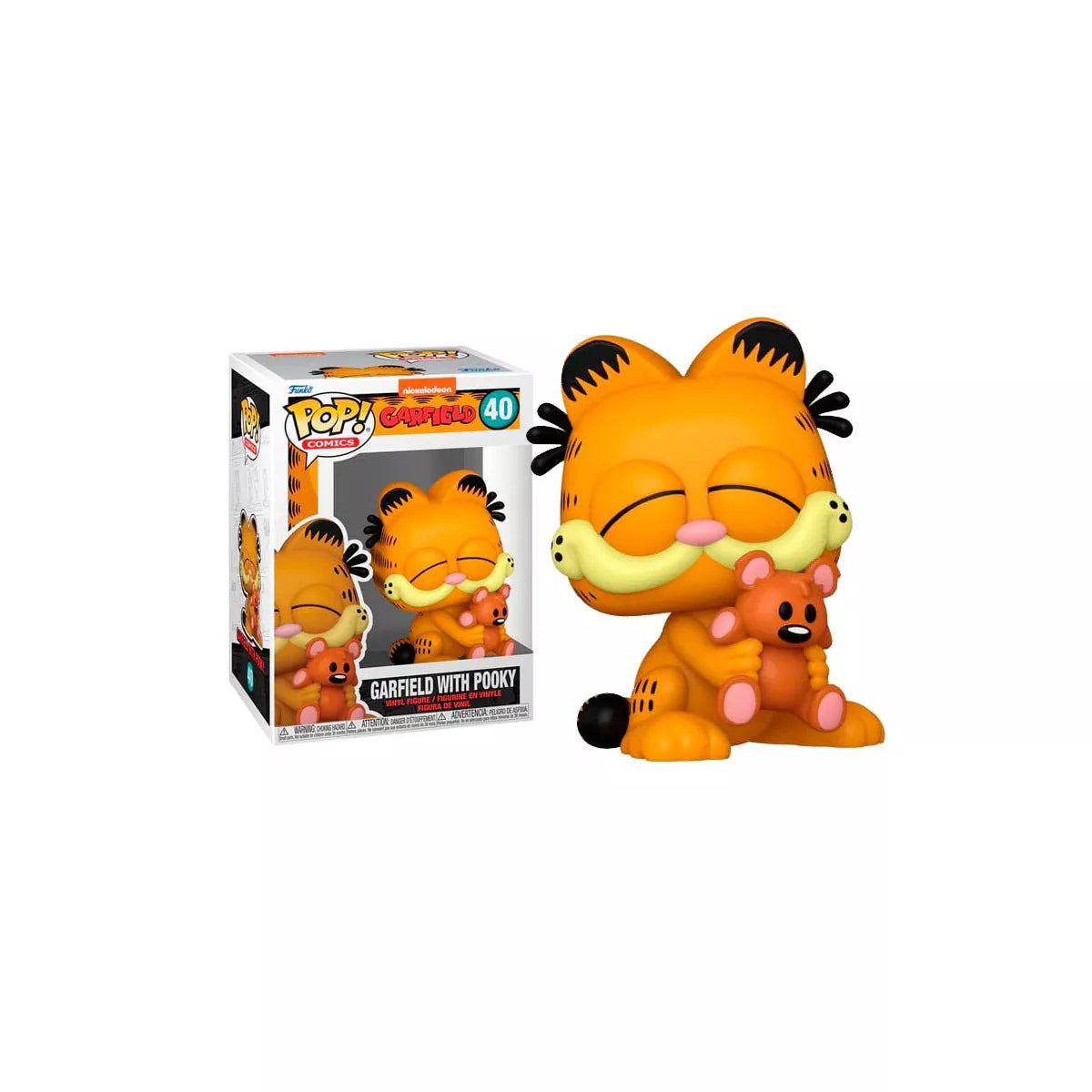 Funko Pop! Comics: Garfield - Garfield with Pooky - Vinyl Figure #40 #80163