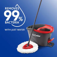 O-Cedar Easy Wring Spin Mop System, 4 Ct.