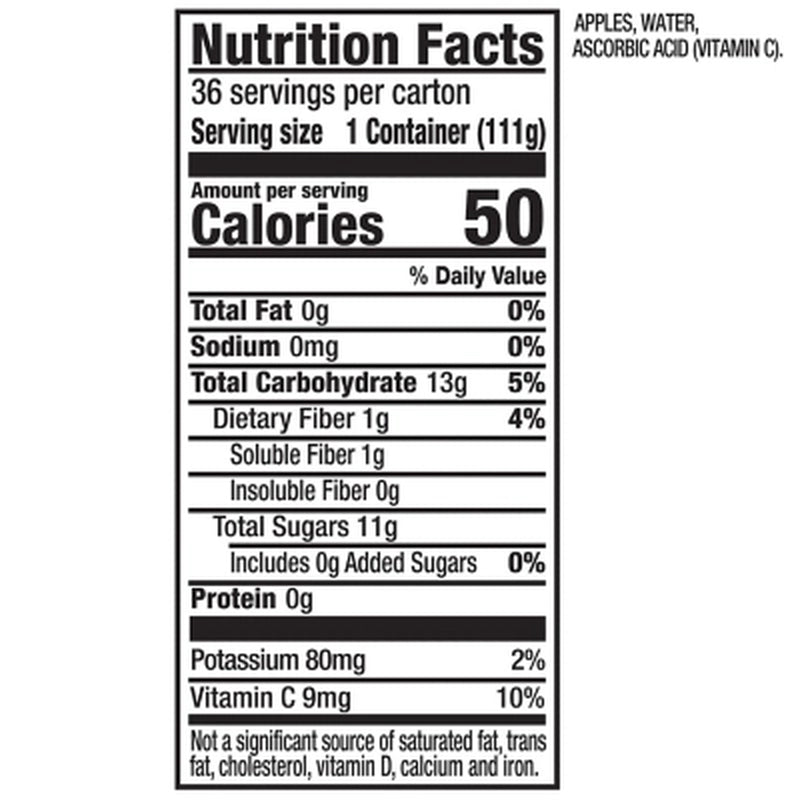 Mott'S Natural Applesauce, 36 Ct.