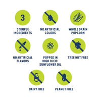 Skinnypop Original Popcorn Snack Bags, 0.65 Oz., 28 Pk.