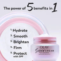 Olay Super Cream with Sunscreen, SPF 30, 1.7 Oz., 2 Pk.