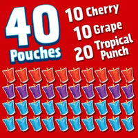 Kool-Aid Jammers Juice Pouches Variety Pack 6 Fl. Oz., 40 Pk.