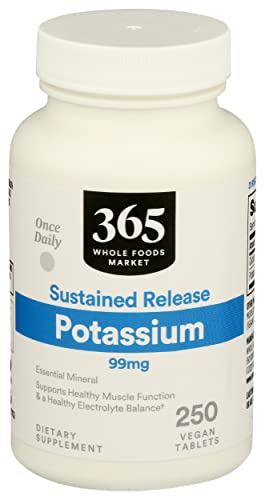365 Potassium 99Mg, 250 Tablets