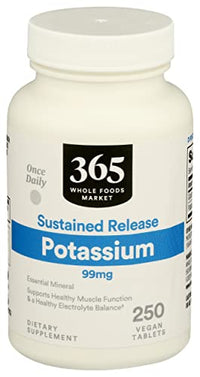 365 Potassium 99Mg, 250 Tablets