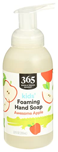 365 Foaming Hand Soap Kids Awesome! Apple!, 12 Ounce
