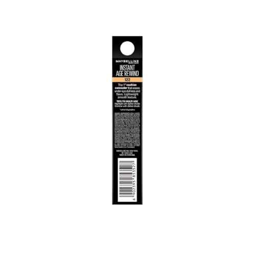 Maybelline New York Instant Age Rewind Dark Circles Treatment Concealer - Sand, Packed with Goji Berry & Haloxyl, Bright & Refreshed eyes, Erase dark circles & fine lines, Long Lasting Concealer | 6g