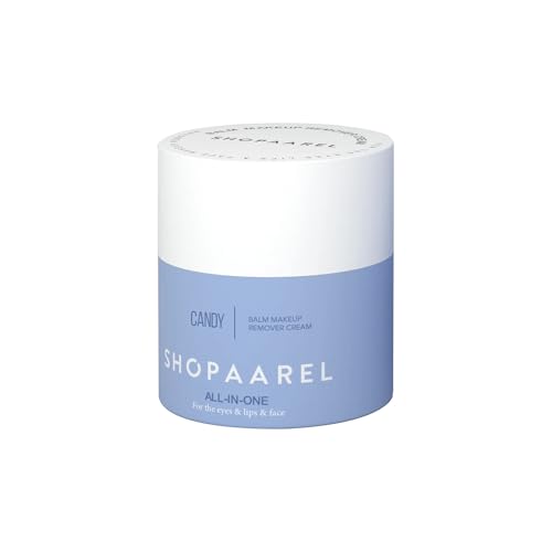 Shopaarel ALL-IN-ONE Balm Make Up Remover Cream, Cleansing Balm & Oil, Removes Excess Oil & Dirt, Remove Waterproof Makeup In One Wash, Deep Pore Cleansing, Face Makeup Remover-50 ML,Candy