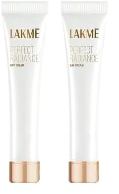 LAKMÉ Perfect Radiance Brightening Day Cream 15G With Niacinamide For Pigmentation, Moisturiser For Am Skincare (Pack of 2)