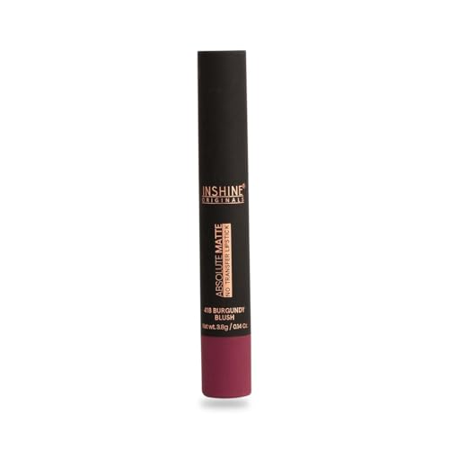 INSHINE Absolute Matte Lipstick - Long-lasting, Transfer-resistant, Velvety Matte Finish with Intense Color, Up to 12 Hours Wear | Perfect for Sophisticated Lips - MAUVE KISS