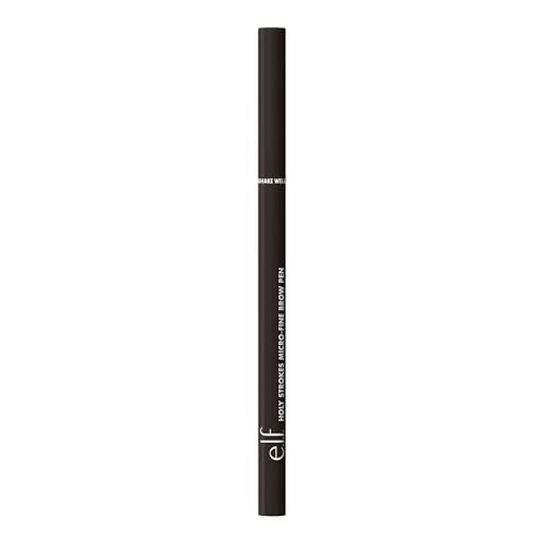 e.l.f. Holy Strokes Micro-Fine Brow Pen, for a Natural Look, Long-Lasting Eyebrow Pencil, Waterproof & Smudge-Proof, Vegan & Cruelty Free, Espresso