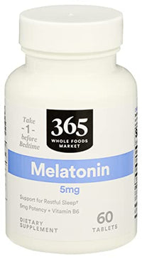 365 Melatonin 5Mg, 60 Count