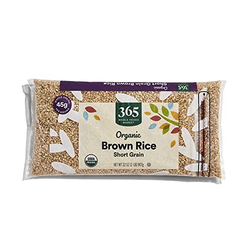 365 Rice Brown Short Grain Organic, 32 Ounce