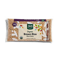 365 Rice Brown Short Grain Organic, 32 Ounce