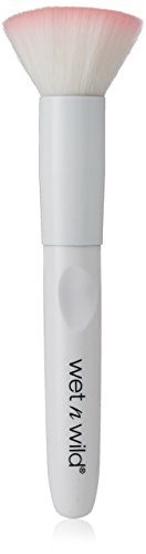 Wet n Wild Vegan Makeup Brush 23.5g- Flat Top Kabuki Soft Brush For Liquid & Mineral Foundation, Blending & Buffing, Ergonomic Handle
