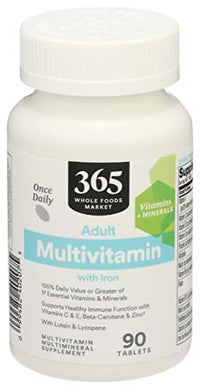 365 Multi One Daily Adult, 90 Tablets