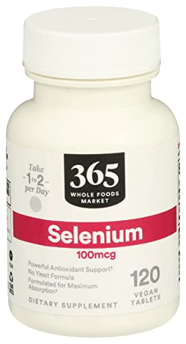 365 Selenium 100MCG, 120 Tablets