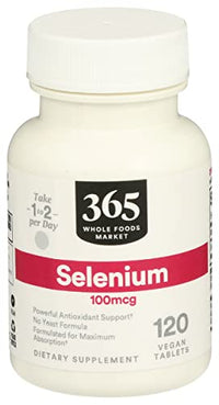 365 Selenium 100MCG, 120 Tablets