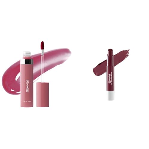 MARS Drip Lip Mist for Women (4.5 ml) (02-Mulberry Drip) Matte Super Stay Lipstick | Up to 12 Hours Long Lasting | Smudge Proof and Waterproof Lipstick for Women (2.6 gm) (03-SPIRIT)