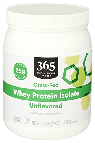 365 Unflavored Whey Protein Isolate, 15.1 Ounce