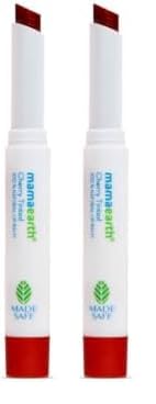 Mamaearth 100% Natural Lip Balm for Women - 2 g (Cherry) (Pack of 2)