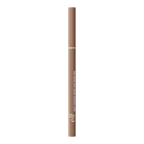 e.l.f. Holy Strokes Micro-Fine Brow Pen, for a Natural Look, Long-Lasting Eyebrow Pencil, Waterproof & Smudge-Resistant, Vegan & Cruelty-Free, Blonde
