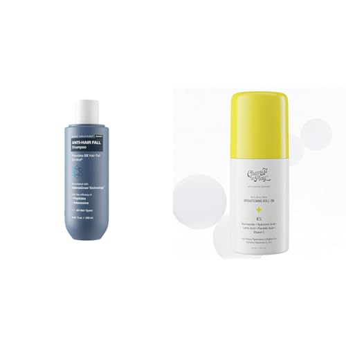 Bare Anatomy Anti Hair Fall Shampoo|5x Hair Fall Control & Growth - 250ml and Chemist at Play Brightening Roll On 40ml