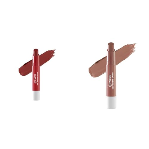 MARS Matte Super Stay LipstickLipstick for Women (2.6 gm) (05-MAJESTIC) Matte Super Stay Lipstick | Up to 12 Hours Long Lasting | Smudge Proof and Waterproof Lipstick for Women (2.6 gm) (11-QUEEN)