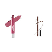 MARS Matte Super Stay Lipstick |(2.6 gm) (16-ANGEL WINGS) Matte Lip Liner | One Swipe Smooth Application | Long Lasting Lip Pencil (1.4gm) (13-CINNAMON ROLL)