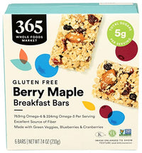 365 Bars Breakfast Blueberry Maple, 7.42 Ounce