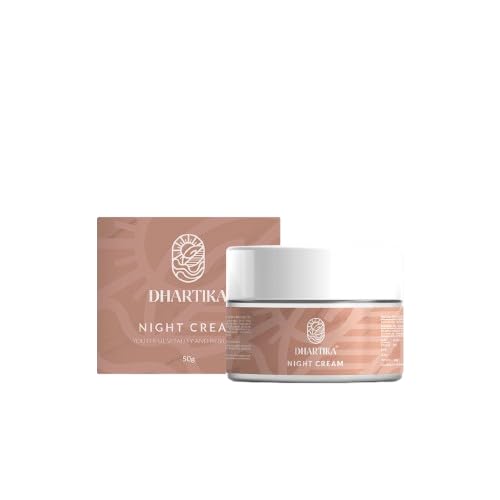 Dhartika Night Cream - Anti-Aging & Nourishing, Enriched with Ceramide Complex & Rosehip Oil