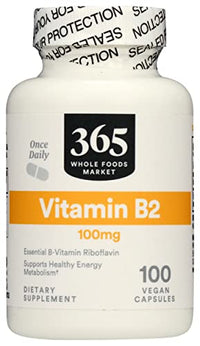 365 Vitamin B2 100Mg, 100 Veg Capsules