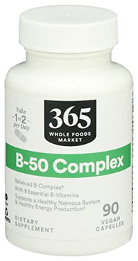 365 Vitamin B50 Complex, 90 Veg Capsules