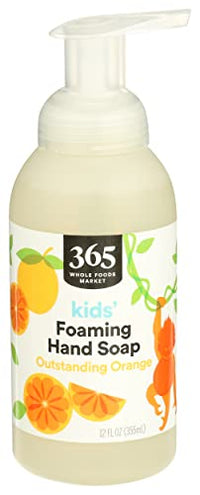 365 Foaming Hand Soap Kids Oooo! Orange!, 12 Ounce