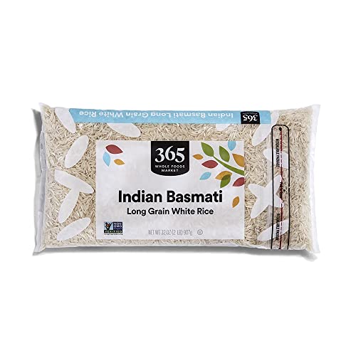 365 Rice Basmati White Indian, 32 Ounce