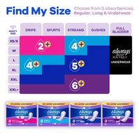 Always Discreet plus Incontinence Pads for Women, Moderate, 153 Ct.