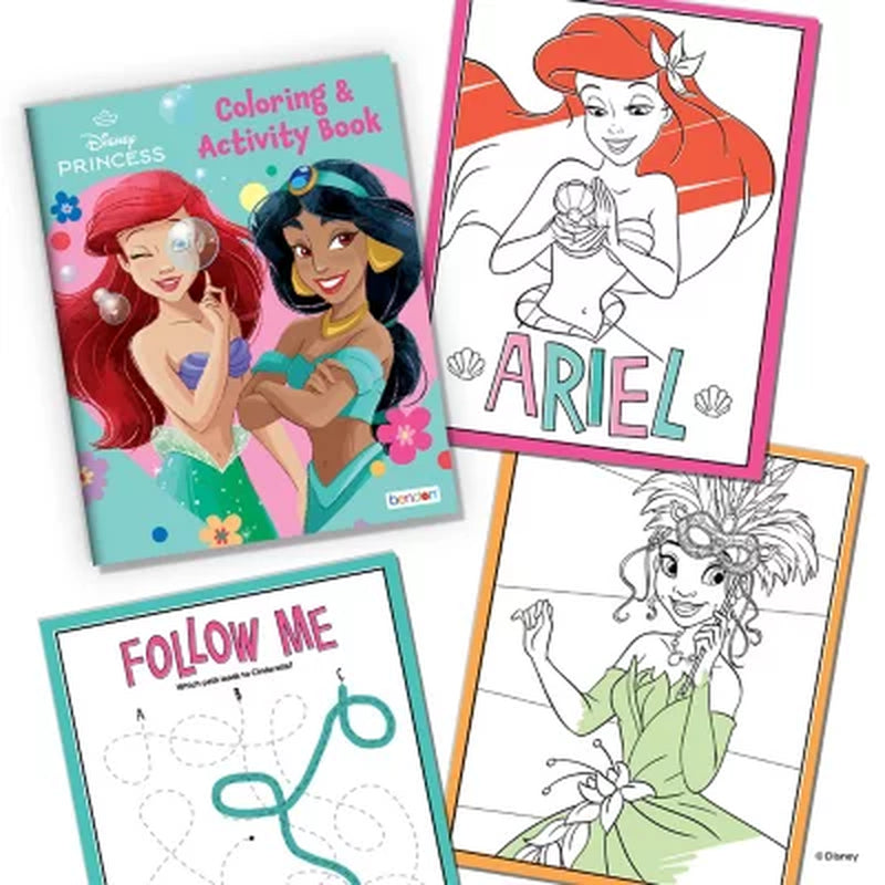 Bendon Imagineink Mess Free Princess Doodle Mat