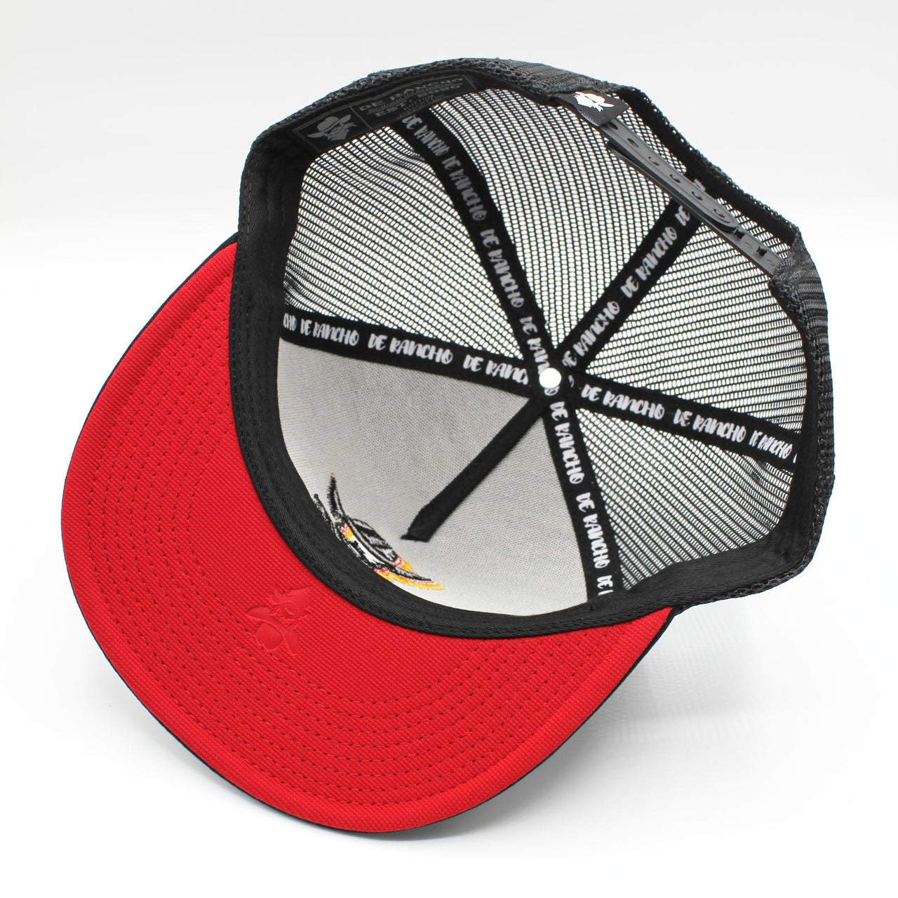 De Rancho Red Bottom (BLACK) Dr094 Hat