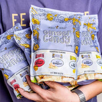 Gem Gem Chewy Ginger Candy Variety Pack, 19Oz.