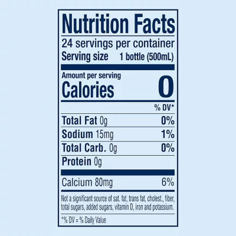 S.Pellegrino Sparkling Natural Mineral Water 16.9 Fl. Oz., 24 Pk.