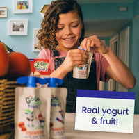 Gogo Squeez Yogurtz Strawberry and Strawberry Banana, 3 Oz., 20 Ct.