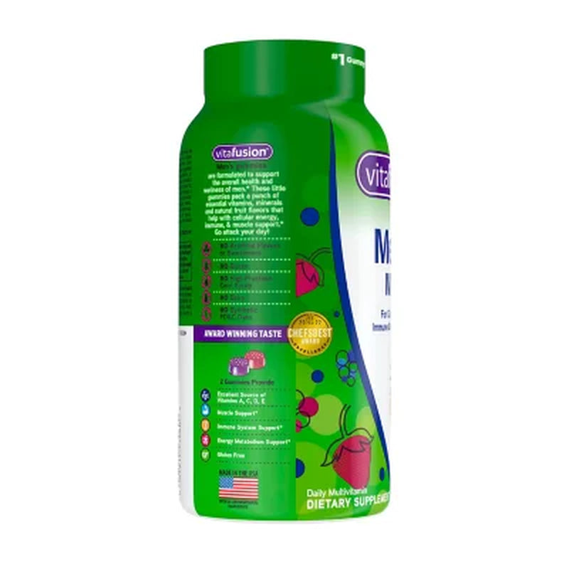 Vitafusion Men'S Multivitamin Gummies, 220 Ct.