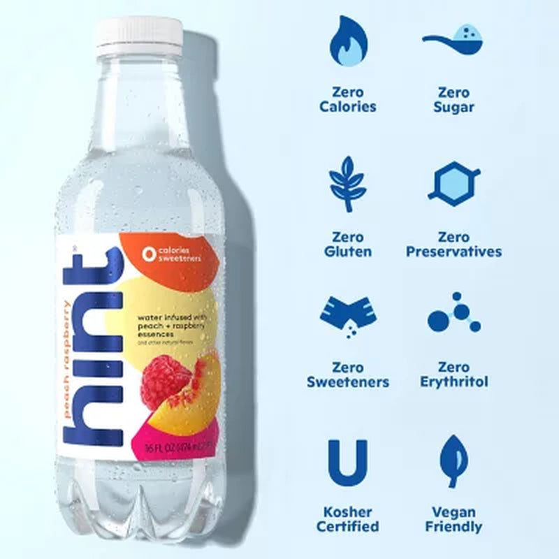 Hint Flavored Water Variety Pack 16 Fl. Oz., 18 Pk.