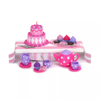 Sophia’S 64 Piece Dessert Tea Party Set for 18'' Dolls, Pink