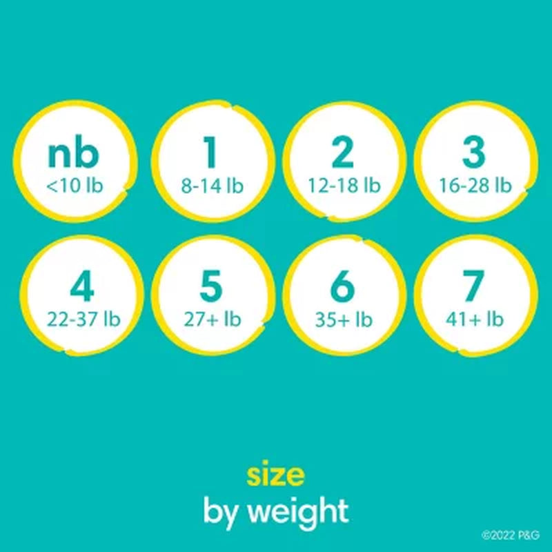 Pampers Swaddlers Diapers, Sizes Newborn-8