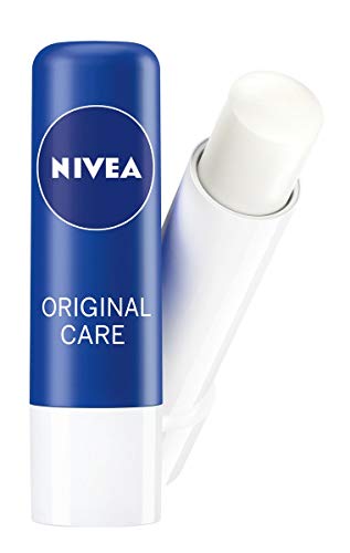 Nivea Essential Care Lip Balm, 4G (Pack Of 3), Blue