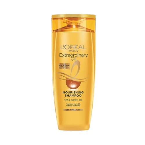 L'Oreal Paris Extraordinary Oil 3 -step Nourishing kit - Shampoo For Dry & Dull Hair (340ml) + Conditioner (180ml) + Hair Serum (100ml)