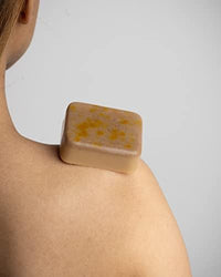 GHAR SOAPS Magic Soap Sandal Wood And Saffron Bath Soap For Glowing Brightening And Refreshing Skin Natural & Paraben Free| Deeply clean pores and remove dirt and grime (Pack of 12 (100 gm)